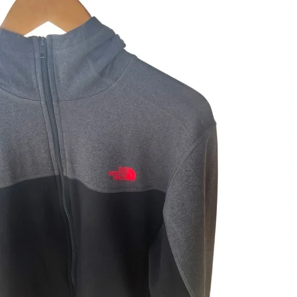 The North Face Black & Grey Zip Up Hoodie - Picture 2 of 6